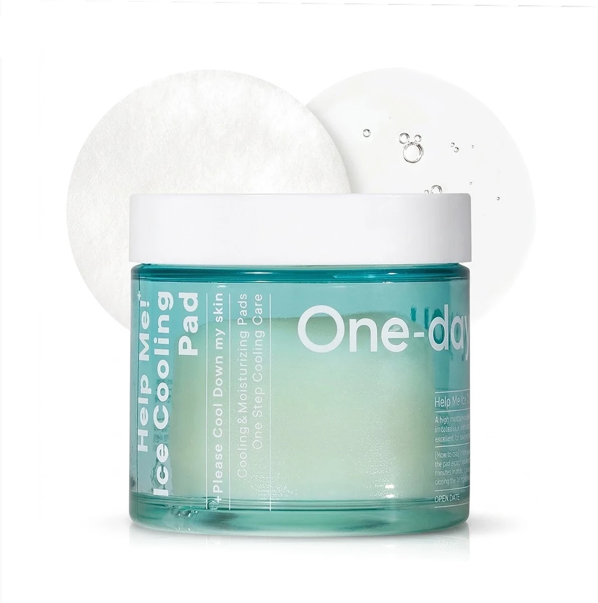 Help Me! Ice Cooling Pad | Cleansing & Soothing Pads with a Cooling Effect